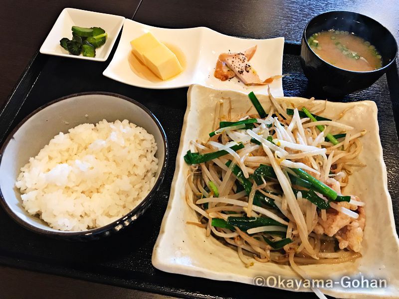 表町商店街すぐ近くにある居酒屋 輪屋 わや さんでランチ 岡山ごはん